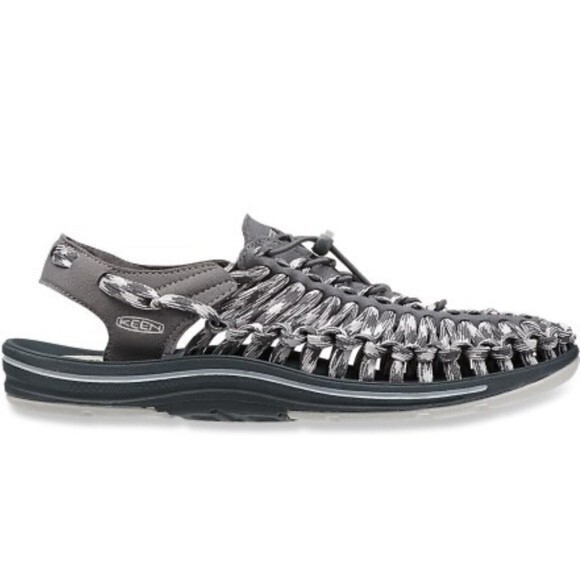 Keen UNEEK Men\'s Two-Cord Water Sandal in Magnet/Vapor Gray 8.5 main image 12